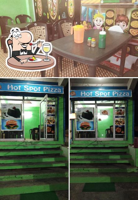 The restaurant's food and interior