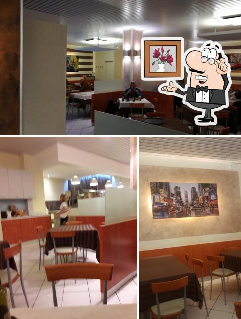 Gli interni di Pizzeria La Gare