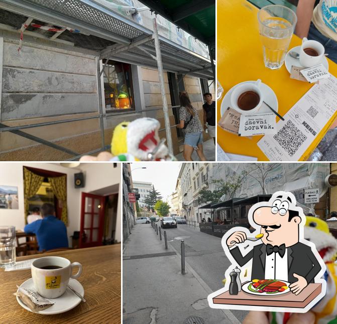 Platti al Book caffe Dnevni boravak