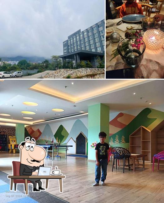 The image of interior and exterior at Range Restaurant Cosmopolitan Food Gallery