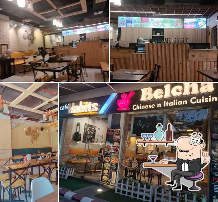 The interior of Belcha - Chinese n Italian Cuisine