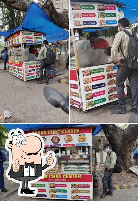 Look at this picture of Chaat Shop