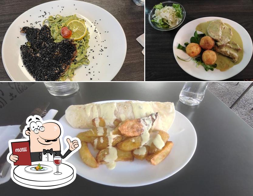 Spezzatino di maiale al Gostilnica in pizzerija Perla