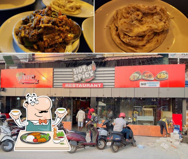 Meals at Hot N Spicy Family Restaurant