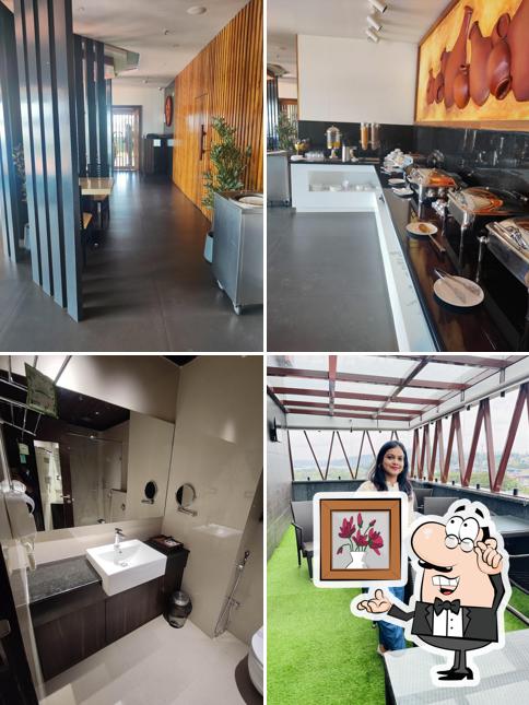 The interior of Hotel Bell Elite