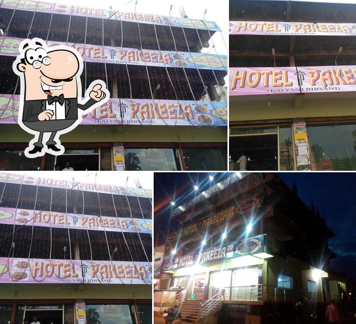 The interior of Hotel Pakeeza