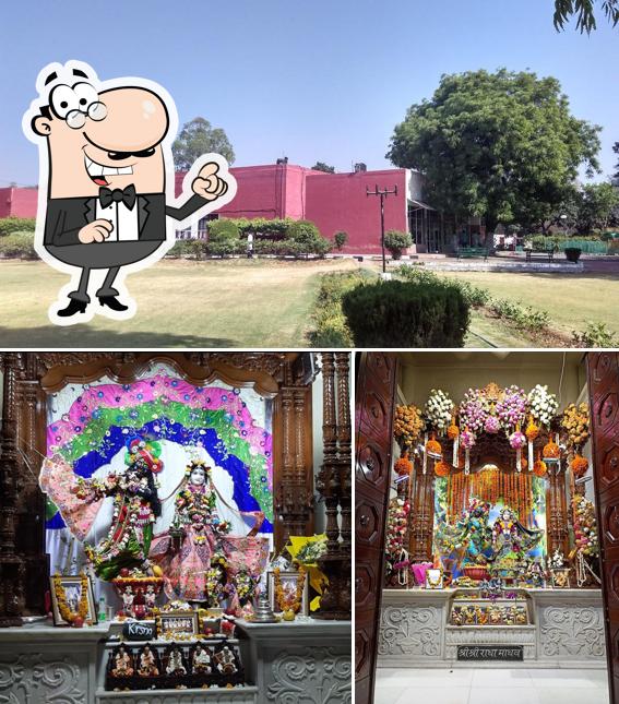 Check out how ISKCON Temple Chandigarh looks outside