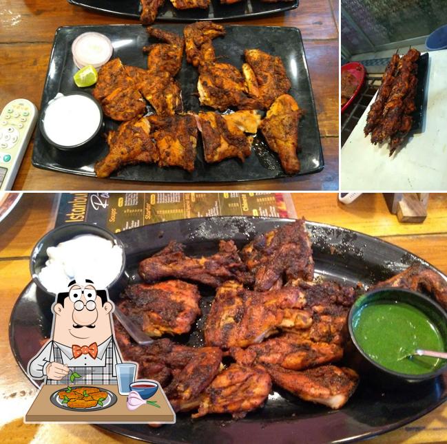 Chicken wings at Istanbul kitchen bbq seafood restaurant