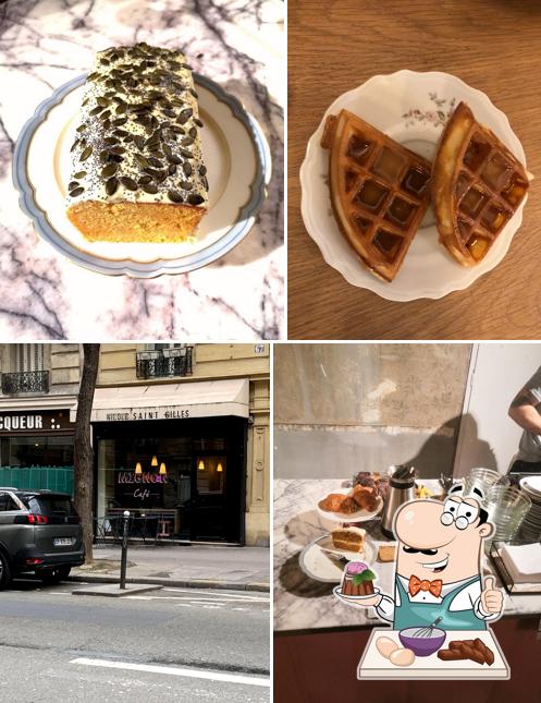 N'oubliez pas d'essayer un dessert à Mignon Café
