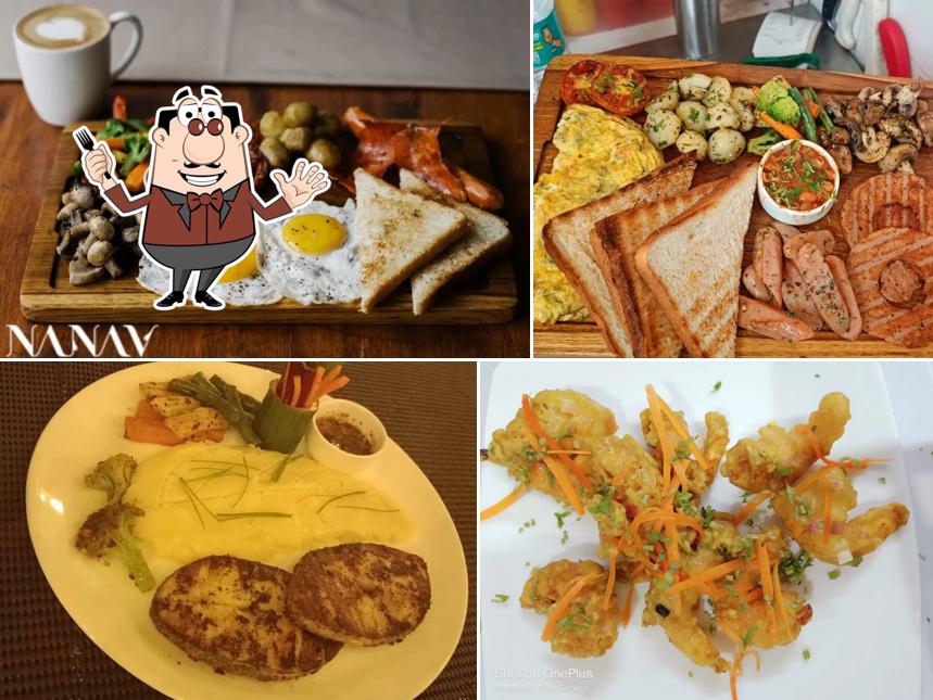 Food at Nanav Cafe