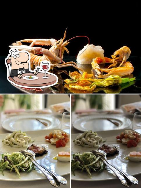 Cibo al Il Pesce in Bottiglia