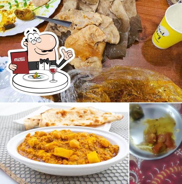 Meals at Pooja lassi Poori