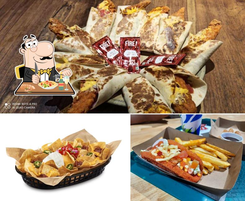 Food at Taco Bell , Brigade Gateway