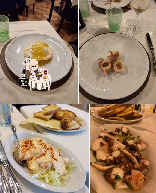 Platti al Ristorante Sa Baracca
