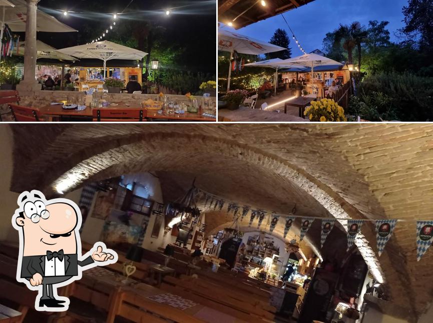 Gli interni di Bier Keller Gorizia