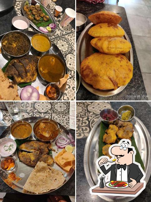 Food at The Fish Thali