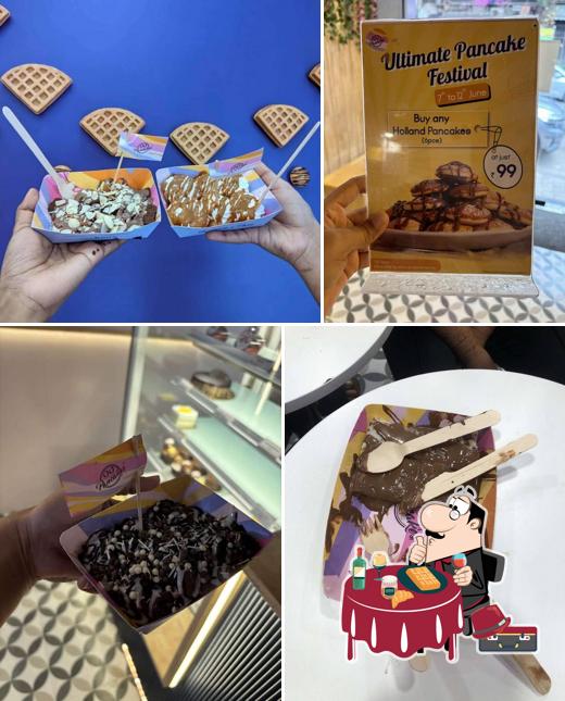 Waffles at 99 Pancakes in Ghatkopar - Mini Pancakes, Waffles, Cakes, Pastries & more