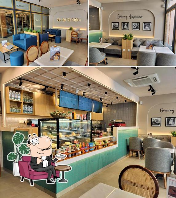 The interior of Barista Coffee