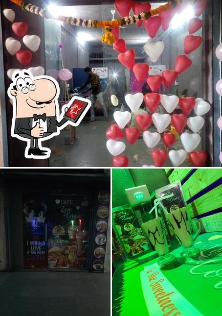 Here's an image of Cafe love corner