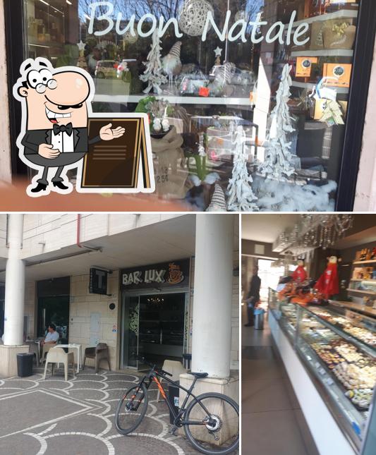 Gli esterni di Bar Lux Roma