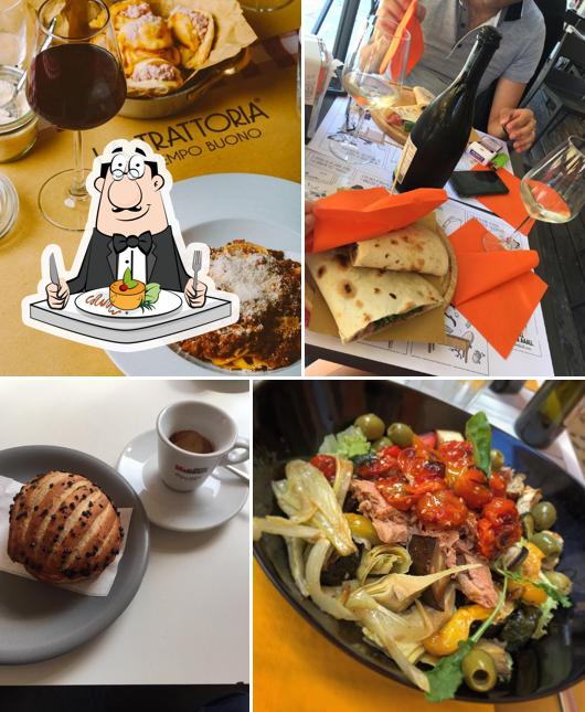 Platti al Trattoria del Tempo Buono