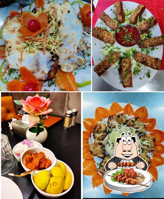 Food at Exotic Fine Dine