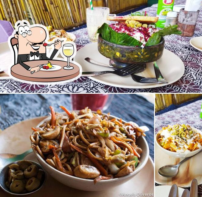 Meals at Ganga beach cafe