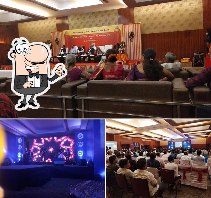 The interior of Gourmet Restaurant, Raipur
