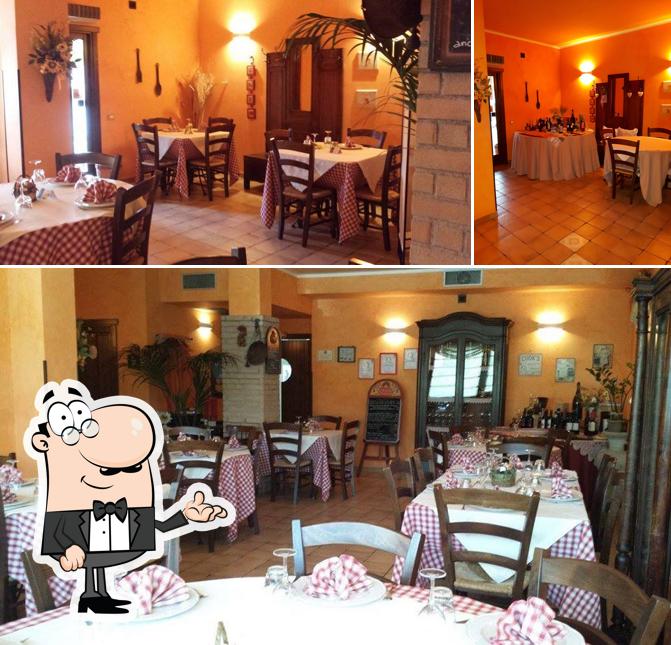 Dai un'occhiata agli interni di l' Hostaria