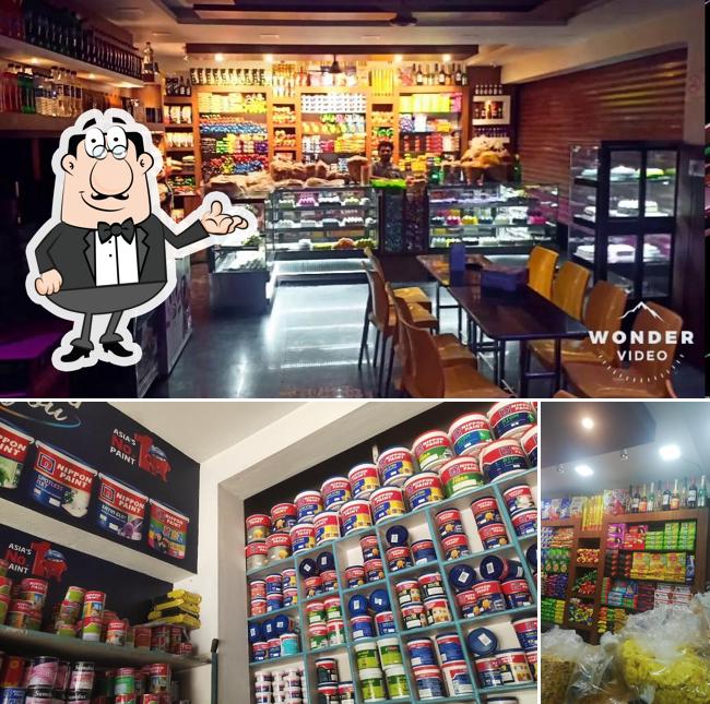 This is the image displaying interior and beverage at POPULAR BAKES