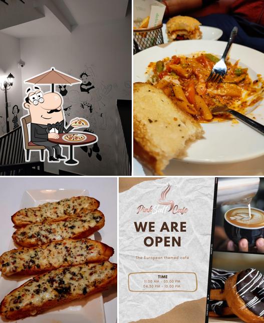 The exterior of Pink Salt Cafe