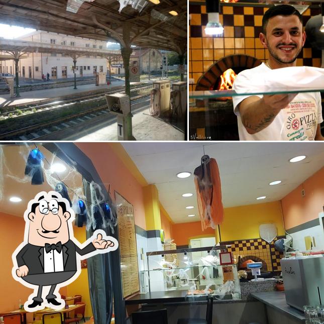 Gli interni di Giropizza Vallecrosia