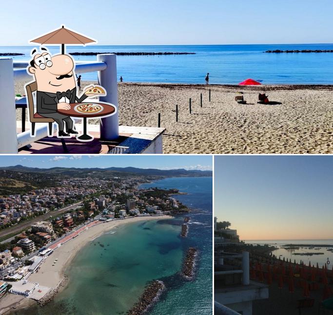 Gli esterni di Gigi bar Santa Marinella