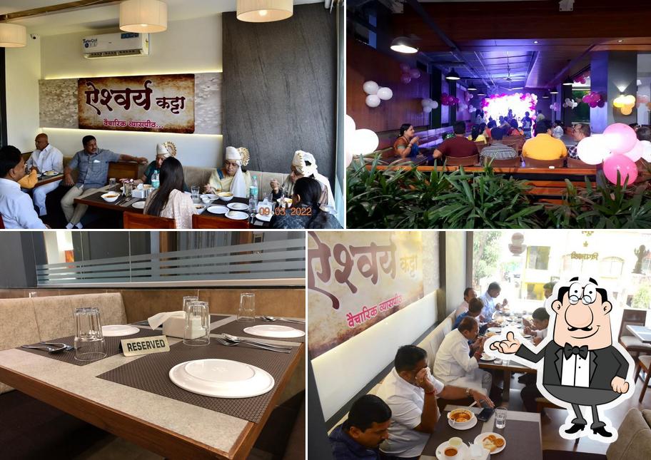The interior of Aishwarya Pure Veg ! Best Family Restaurant