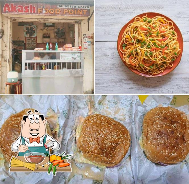 Spaghetti bolognese at Akash Food Point