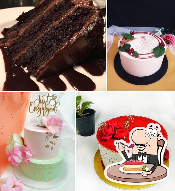 E-bakes by karthika n Nithin offers a variety of desserts