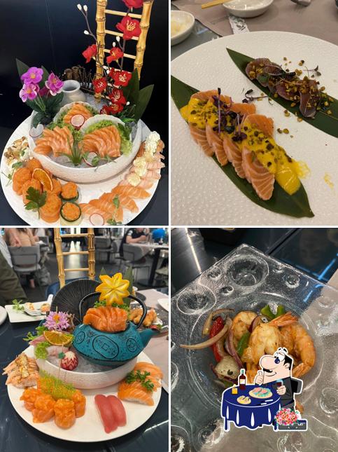 Sashimi al Sushi Club Venegono Inferiore