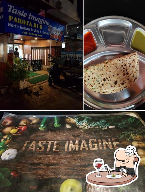 The image of food and exterior at TASTE IMAGINE