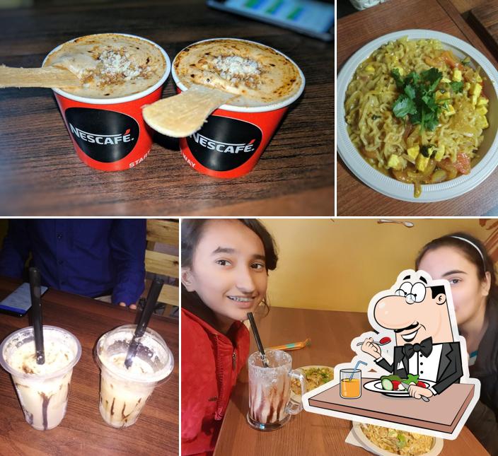 Ice cream at Taste Mate Coffee Shop