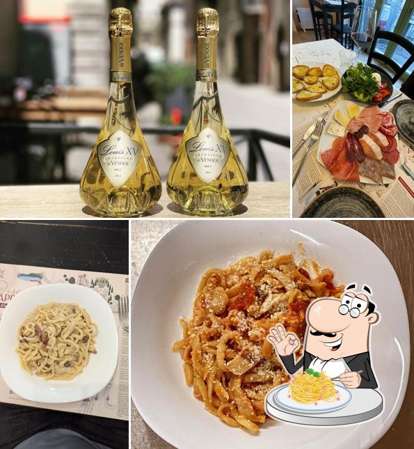 Spaghetti alla carbonara al Vineria Vignola (cucina e salumeria)