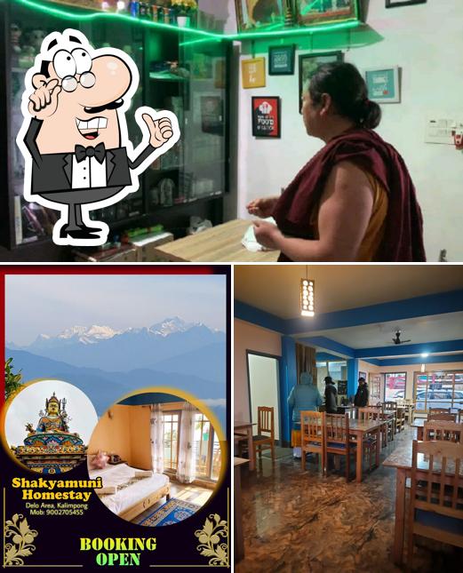 Check out how Shakyamuni Restaurant looks inside