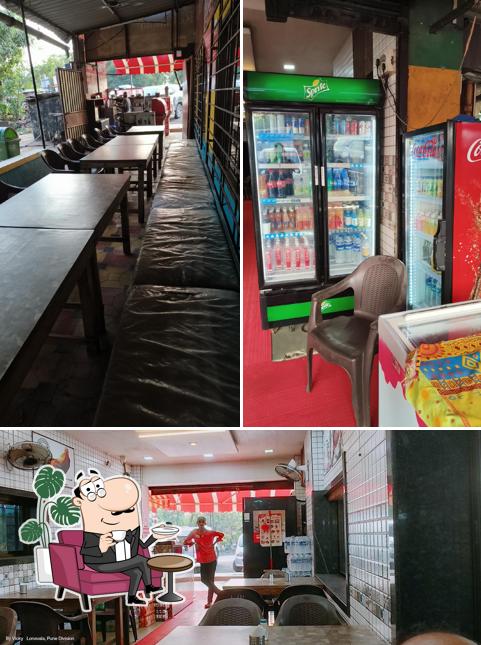 The interior of Sitara Garden Restaurant