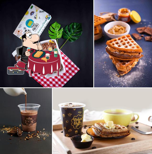 Waffles at The Belgian Waffle Co