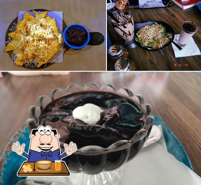 Food at The Chocolate Story Cafe