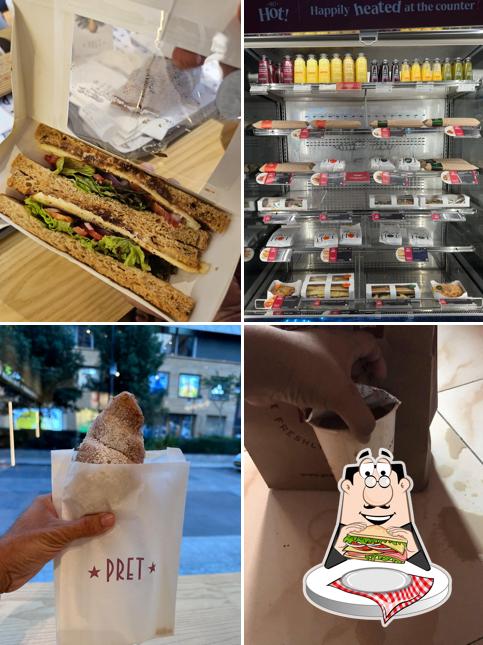 Club sandwich at Pret A Manger