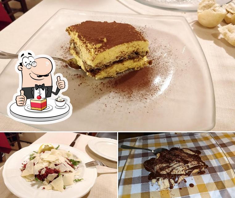 Non scordarti di ordinare un dessert a Trattoria alla Colonna