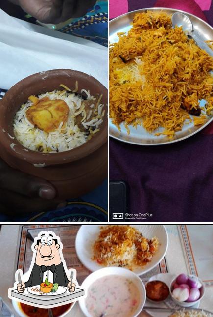 Food at Unique service point