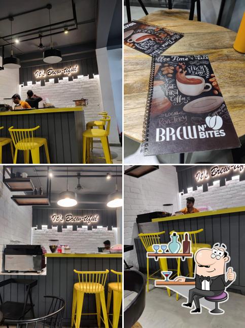The interior of Brew N' Bites