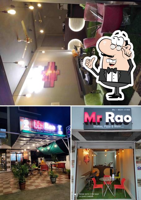 The interior of Mr Rao