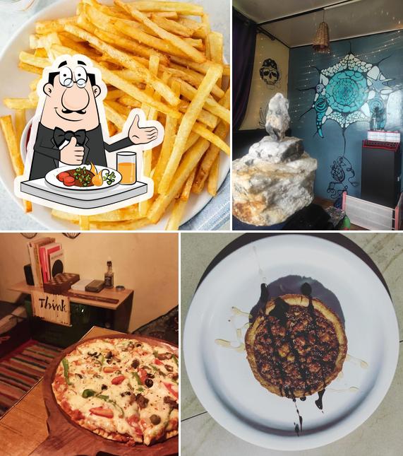 Meals at The Herb's cafe